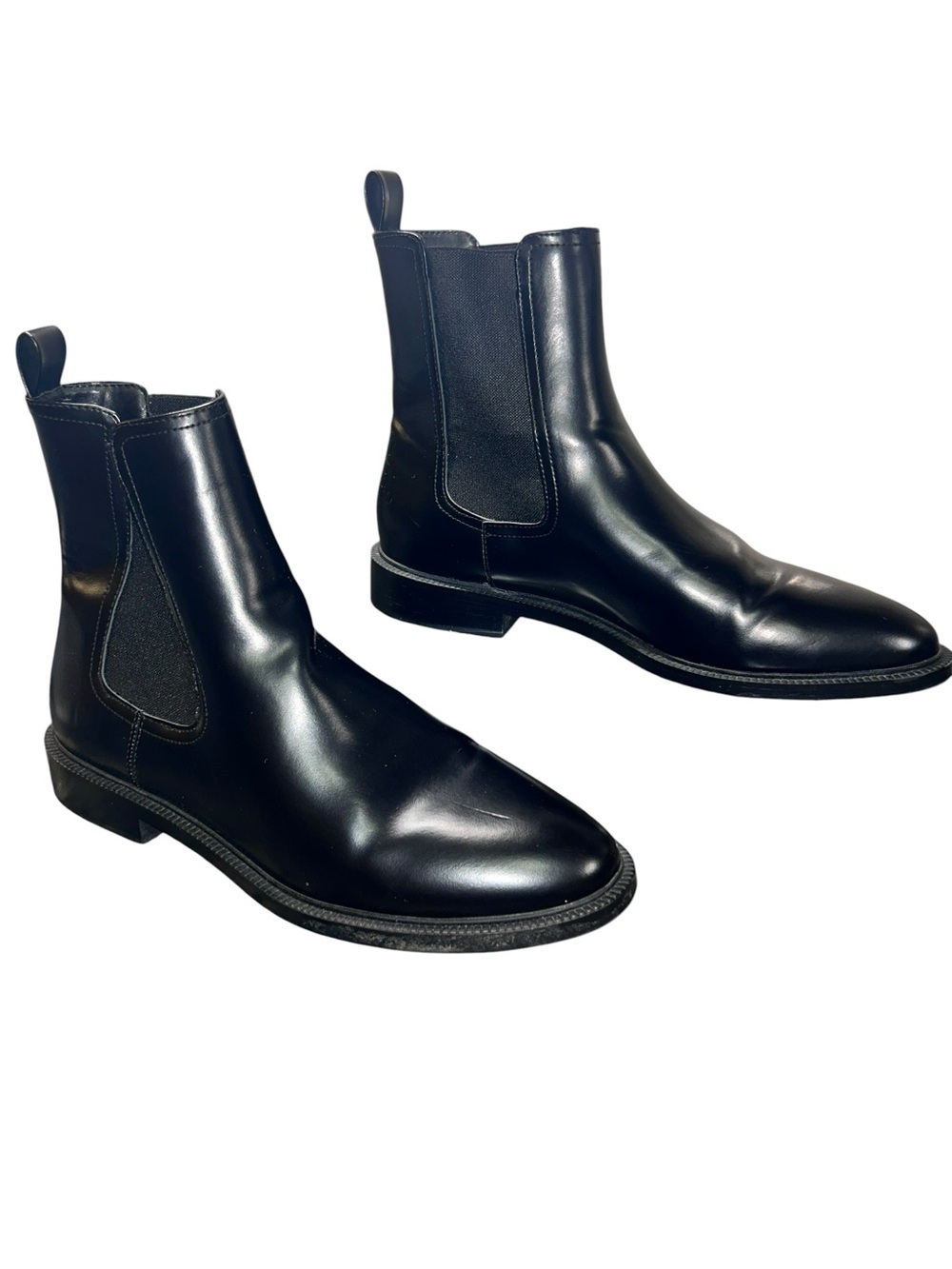 H&M Black Women’s Chelsea Boots Size US 11 EUR 42 Classic Ankle Boot